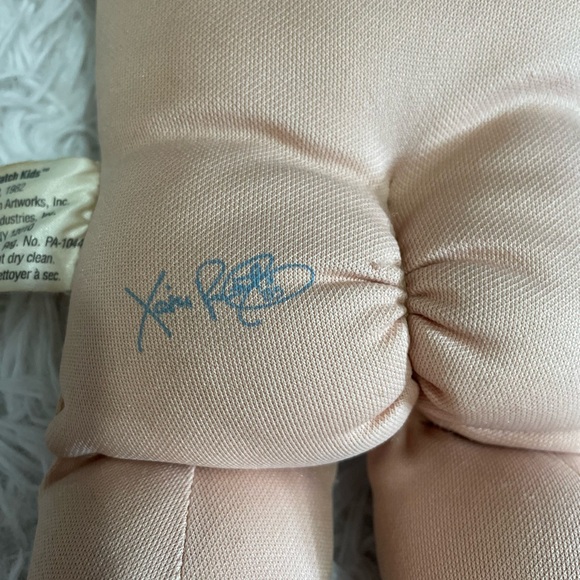 Vintage 1978, 1982 Cabbage Patch Kids Doll Red Brown Hair Boy Brown Eyes - Picture 5 of 16